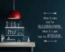 When It Rains Quotes Wall Decal Motivational Vinyl Art Stickers